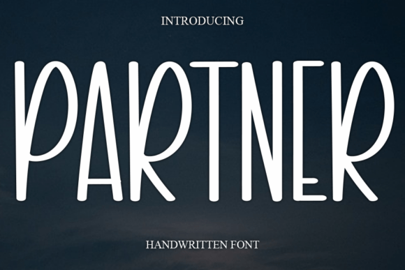 Discover Partner: A Sweet & Cursive Handwritten Font