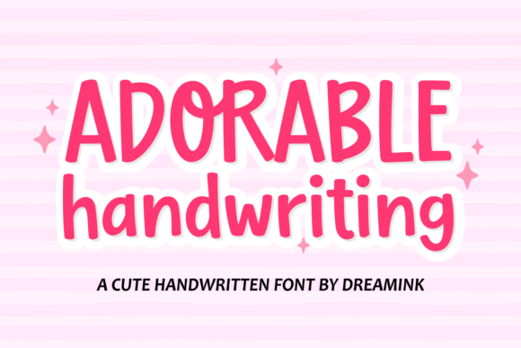 Discover the Charm of Adorable Handwriting Font