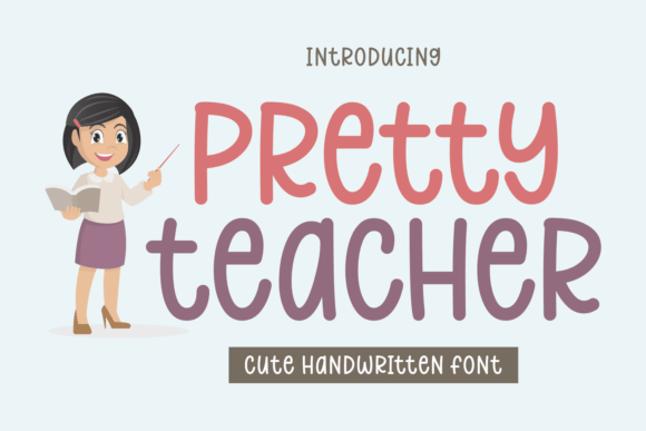 Discover the Charming Appeal of the Pretty Teacher Font