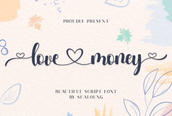 Discover the Romantic Charm of the Love Money Font