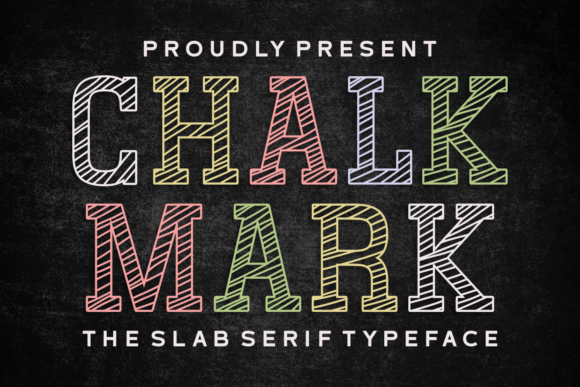 Discover the Unique Charm of Chalk Mark Font