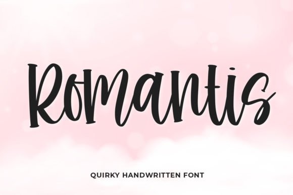 Discover the Whimsical Charm of Romantis Font