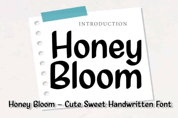 Honey Bloom: A Sweet & Simple Handwritten Font