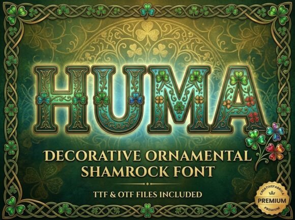 Huma: Celebrate Heritage with a Premium Celtic Font
