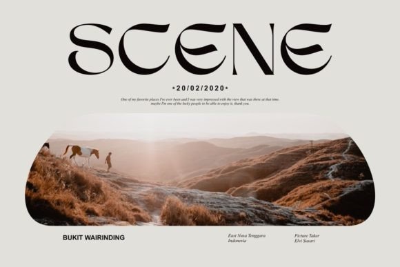 Sego: A Stylish Serif Font for Modern Designers